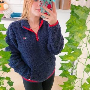 Tommy Hilfiger Sport Sherpa Quarter Zip